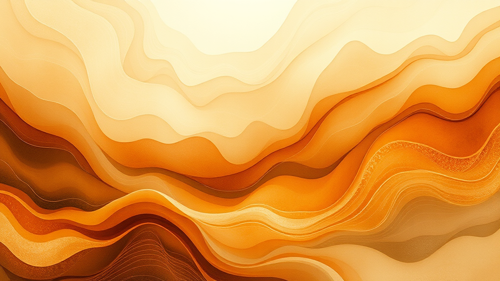 Abstract representation of healing journey with gentle flowing patterns, warm earth tones, peaceful nature elements, no text no words no letters