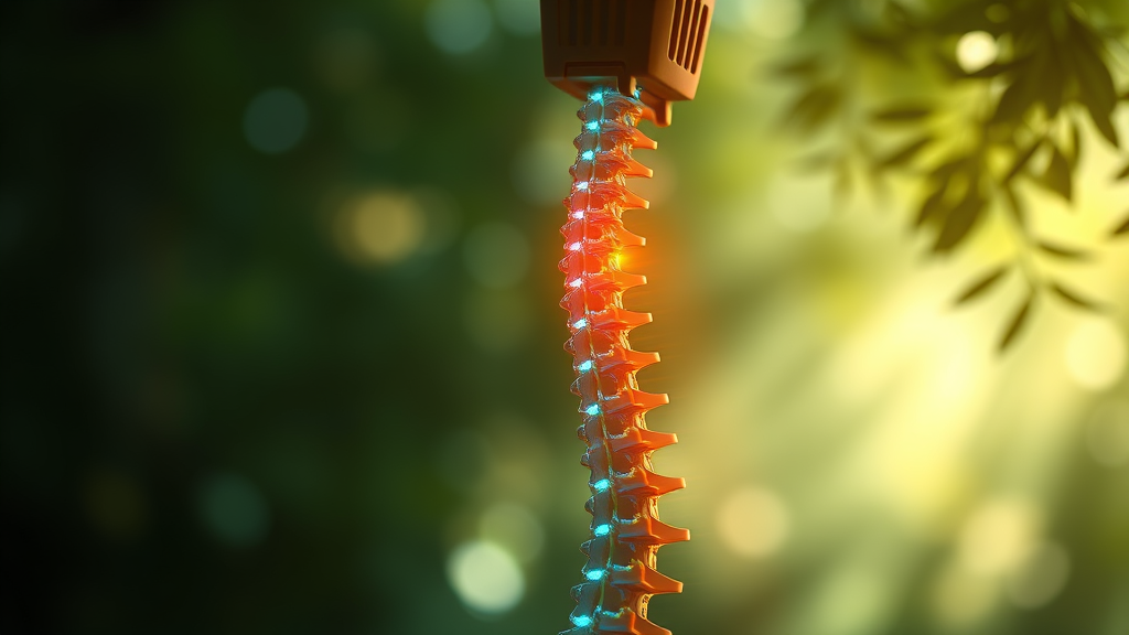 Peaceful spine health concept with soft natural lighting gentle healing environment serene wellness atmosphere no text no words no letters