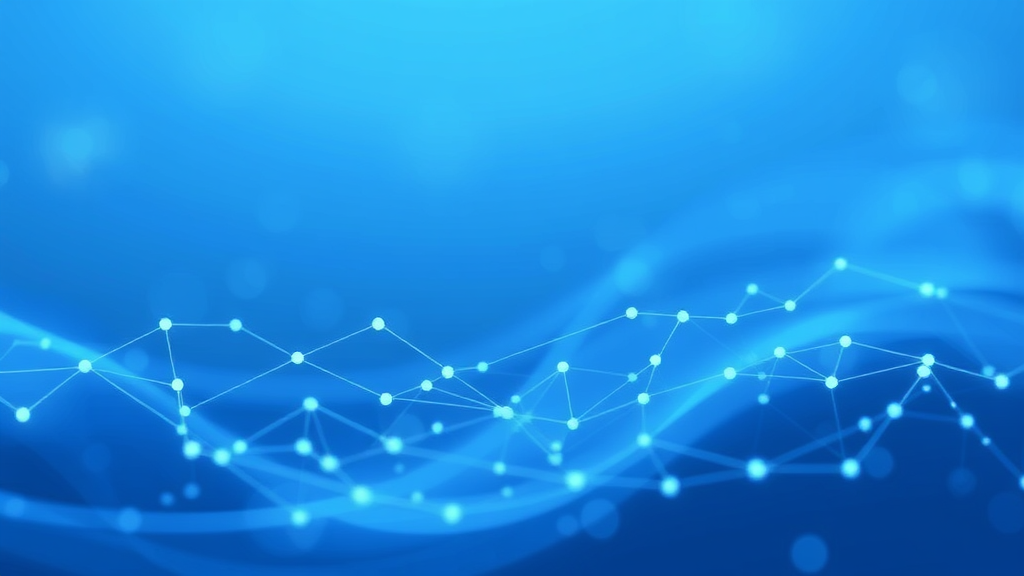 Serene digital connection concept with gentle blue tones representing online support and communication flowing peacefully no text no words no letters