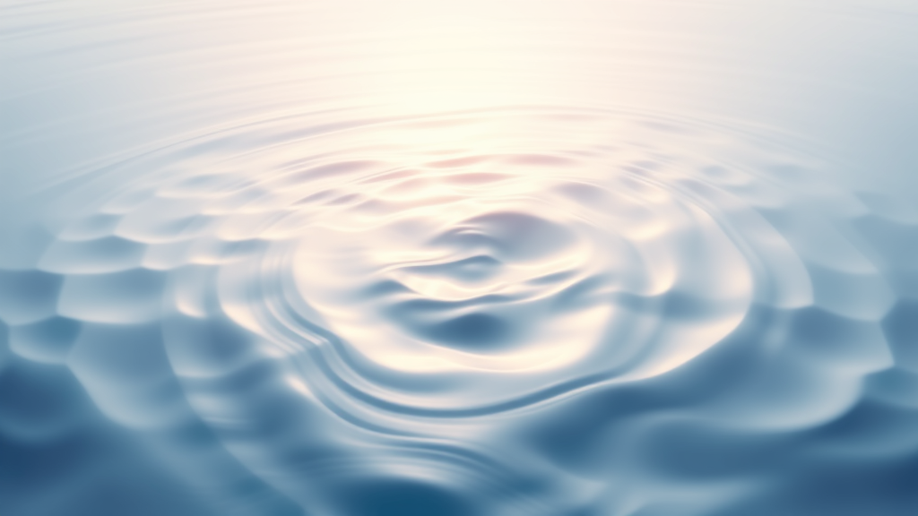 Abstract representation of mental clarity, flowing water, soft pastels, meditation concept, tranquil mood, no text no words no letters