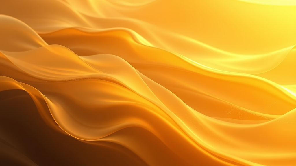 Abstract flowing movement representing healing journey with warm golden light and soft curves, no text no words no letters
