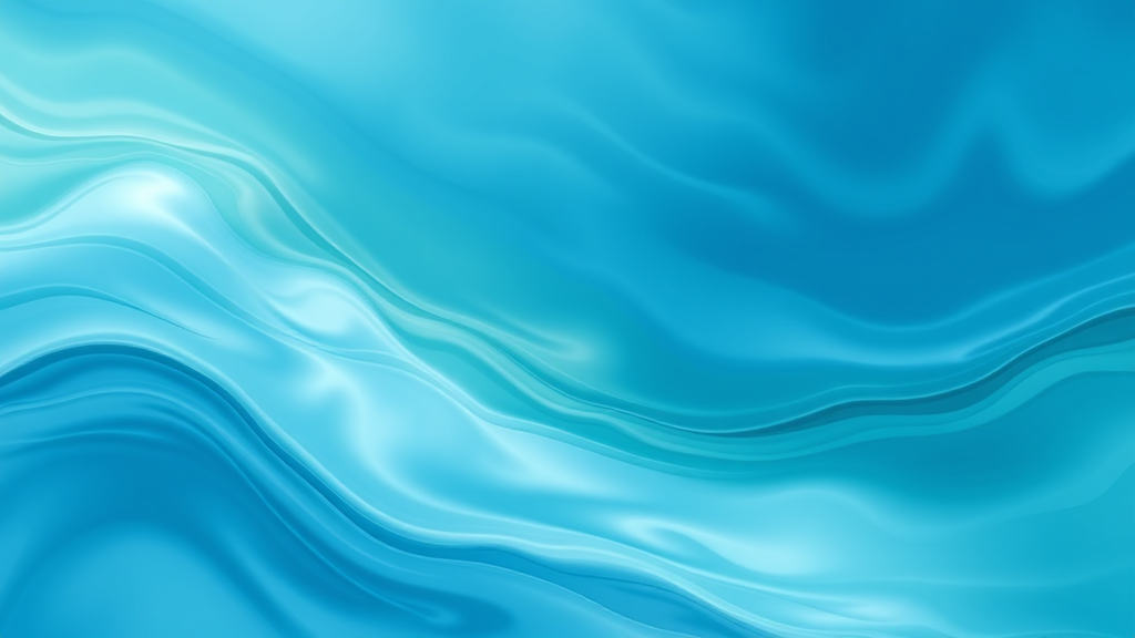 Abstract flowing water or gentle waves representing inner calm and clarity, soothing blue and green hues, serene natural elements, no text no words no letters