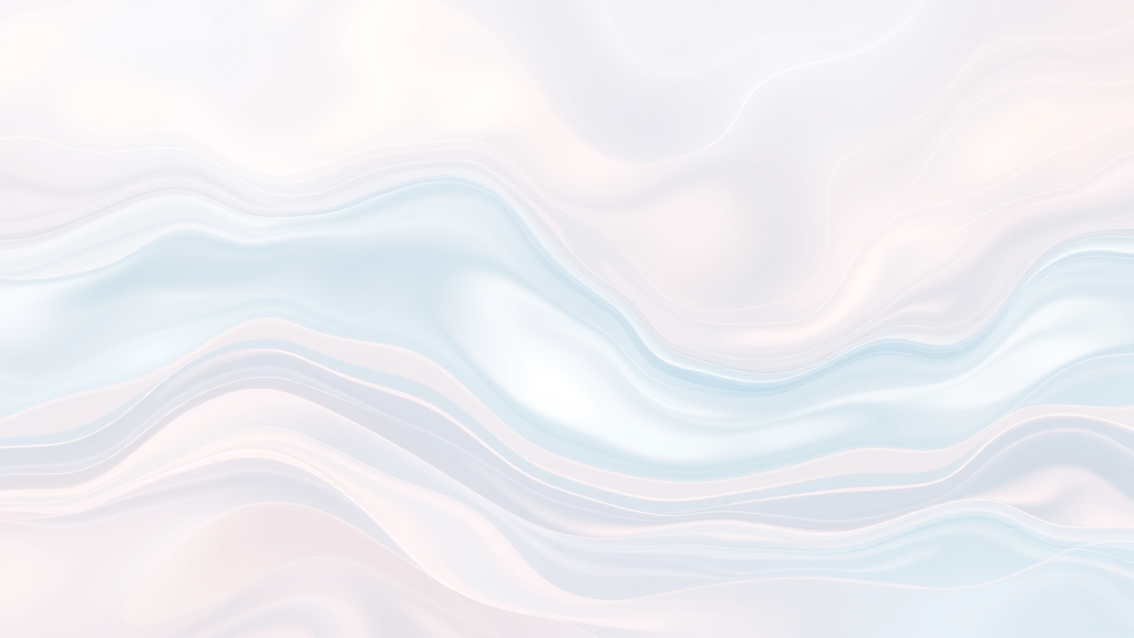 Abstract flowing water or light patterns in calming pastels symbolizing progress and transformation no text no words no letters