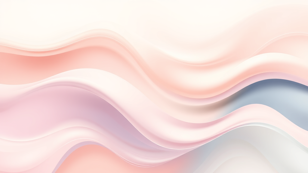 Abstract flowing movement patterns in soft pastel colors, representing progress and mobility, gentle curves and upward motion, no text no words no letters