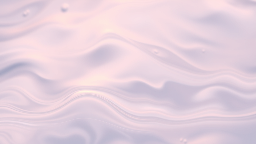 Abstract flowing water or light patterns representing emotional balance and inner peace, soft pastels and gentle movement, no text no words no letters