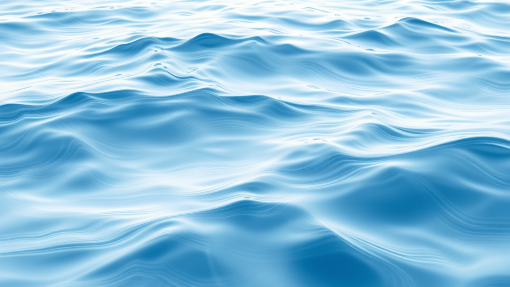 Abstract flowing water patterns, gentle ripples, soft blue tones, peaceful movement, natural serenity, no text no words no letters