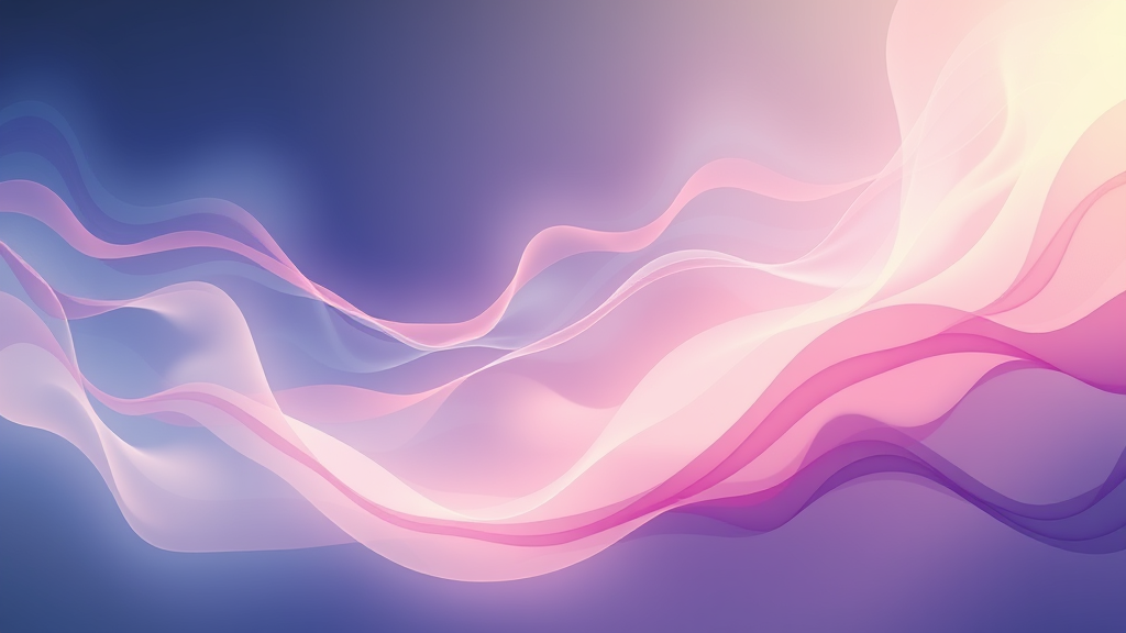 Abstract representation of emotional healing with flowing gentle colors soft light representing connection and growth no text no words no letters