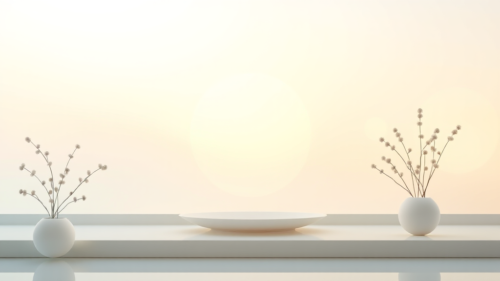 Serene wellness concept with soft pastel colors, gentle healing energy, peaceful atmosphere, calming medical environment, no text no words no letters