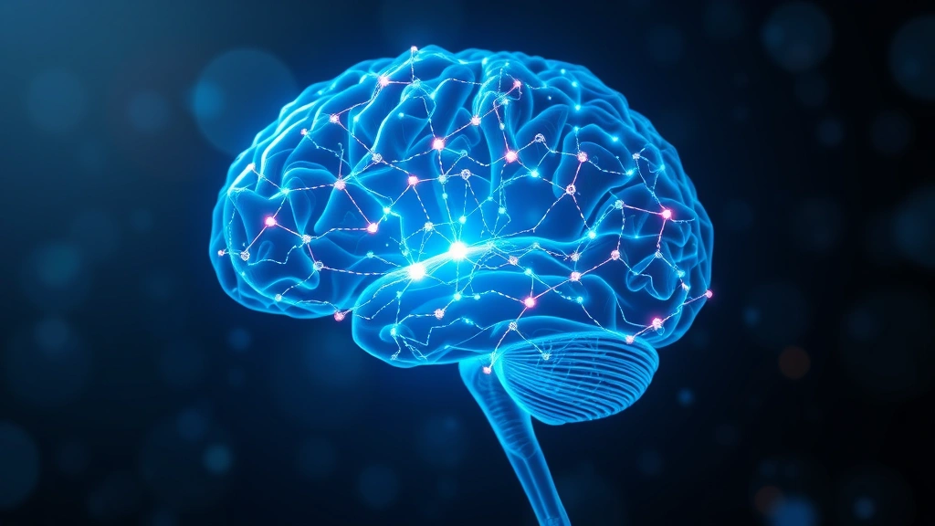 Brain visualization showing neural pathways and synaptic connections illuminating during focused therapeutic moment, representing neuroplasticity and cognitive change, scientific and hopeful imagery