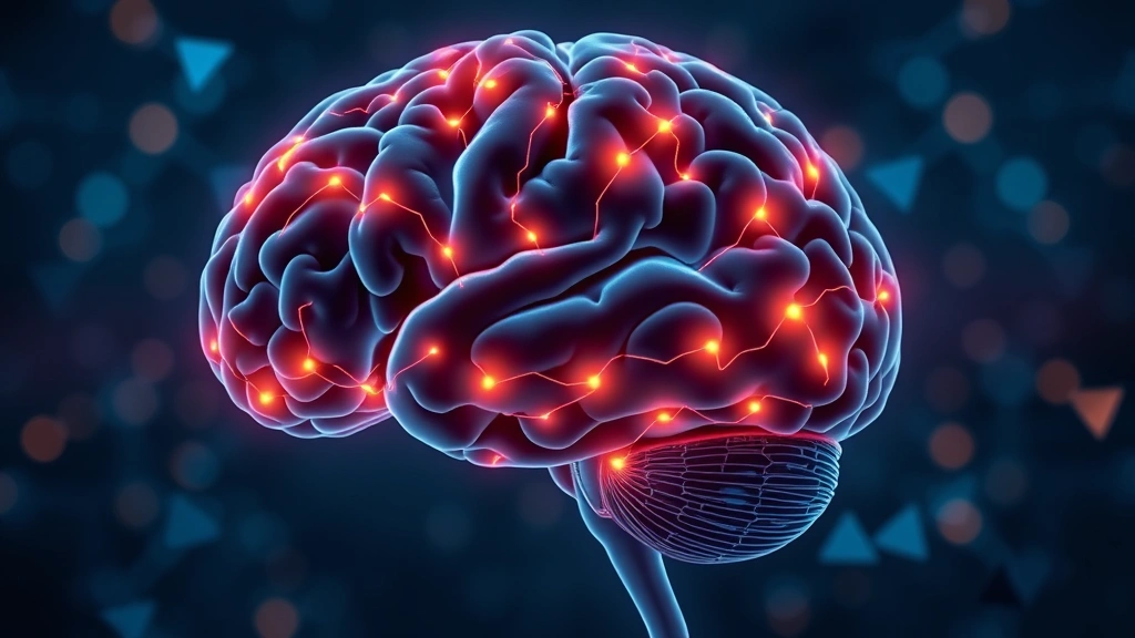 Brain illustration showing neural pathways lighting up during emotional processing, representing adolescent emotion regulation and mood improvement through therapy, scientific visualization