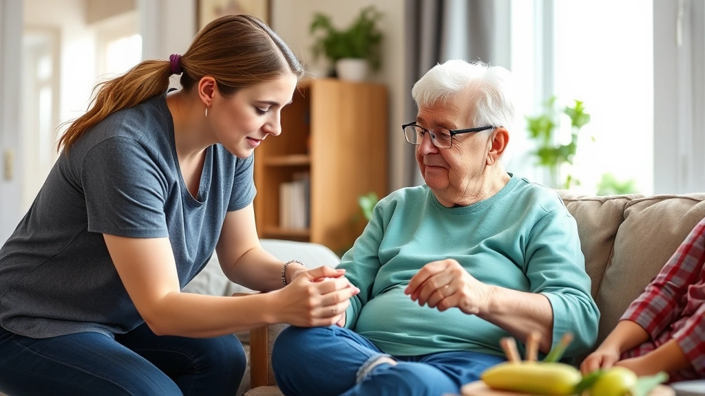 An occupational therapy assistant assisting a client with practical life skills and daily activities in a home or community setting, showing real-world mental health support and functional improvement
